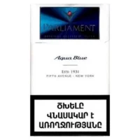 Ծխախոտ «Parliament» Aqua blue