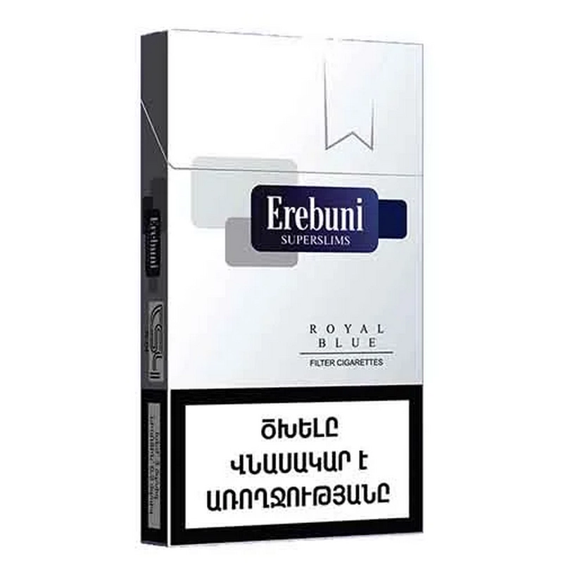 Ծխախոտ «Erebuni superslims Blue»