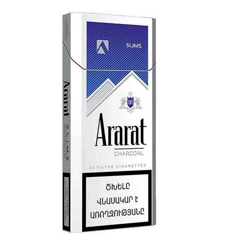 Ծխախոտ «Ararat Charcoal Slims»