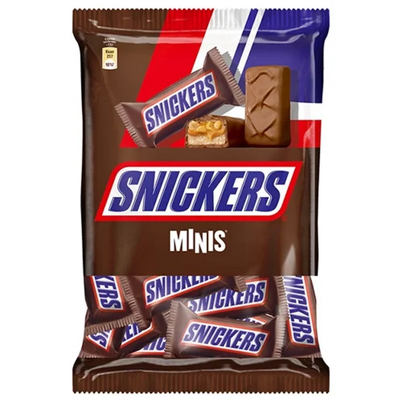 Շոկոլադե բատոն «Snickers Minis» 180գր