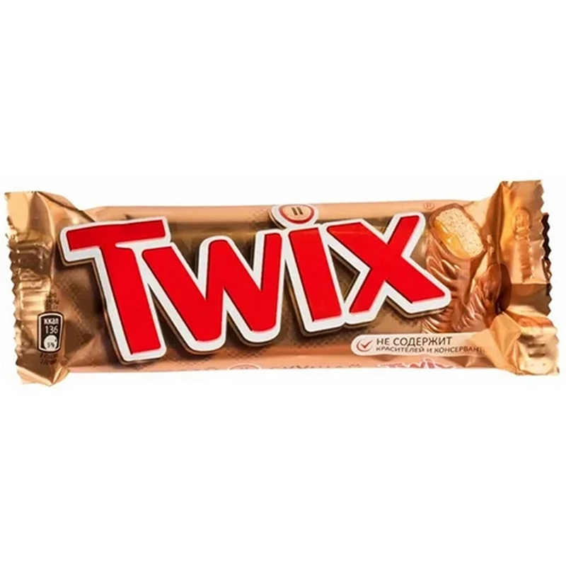 Շոկոլադե բատոն «Twix» 55գր