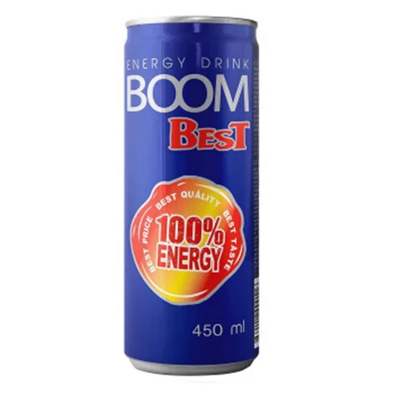 Էներգետիկ ըմպելիք «Boom Best» 450մլ