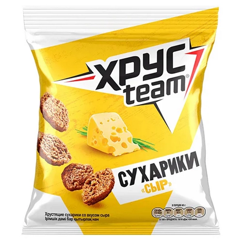 Չորահաց «Хрус team» Թիմ 30գր պանրի