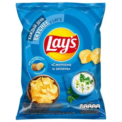Չիպս «Lay's» 70գր թթվասեր