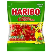 Ծամվող մարմելադ «Haribo» 80գր Happy Cherries