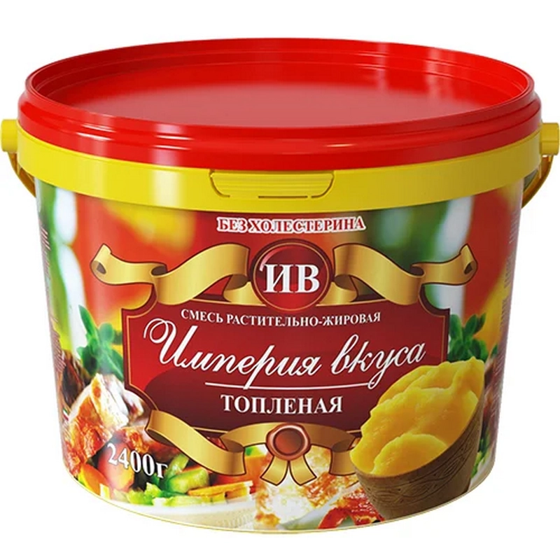 Հալած յուղ «Империя вкуса» 2.4կգ
