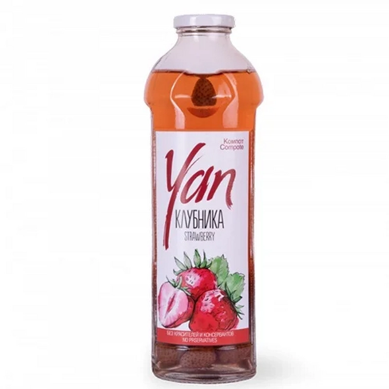 Կոմպոտ «Yan» 930մլ Ելակ Կոմպոտ «Yan» 930մլ Ելակ
