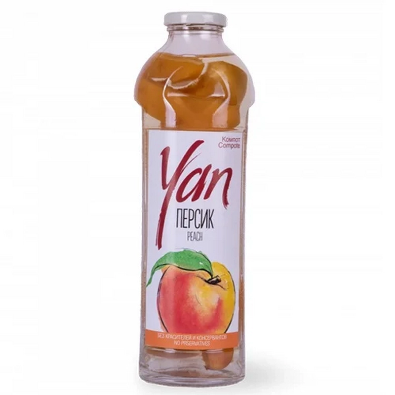 Կոմպոտ «Yan» 930մլ Դեղձ