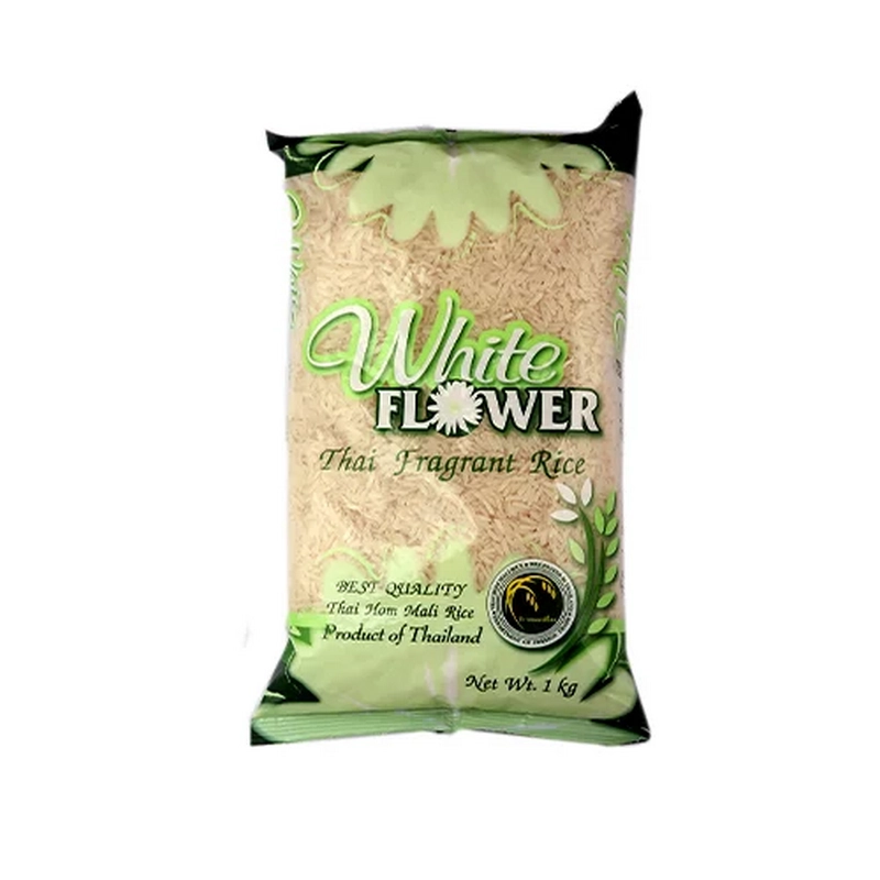 Բրինձ «White flower» 1կգ Thai fragrant rice