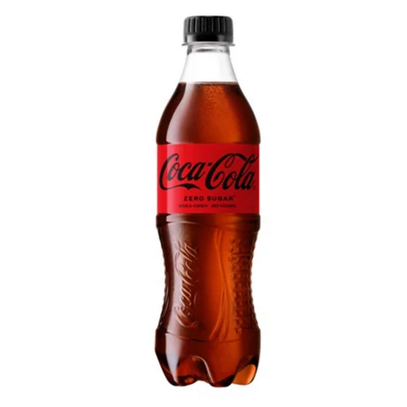 Գազավորված ըմպելիք «Coca-Cola» 0.5լ առանց շաքար