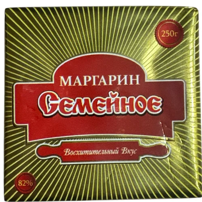 Մարգարին «Семейное» 250գր 82%