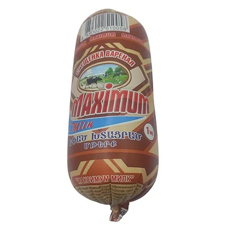 Խտացրած կաթ «Maximum» 1կգ եփած