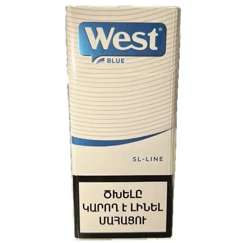 Ծխախոտ «West Blue» SL-Line