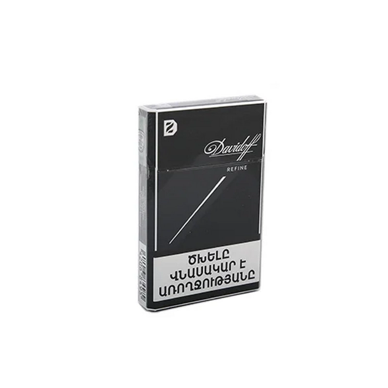 Ծխախոտ «Davidoff refine black»