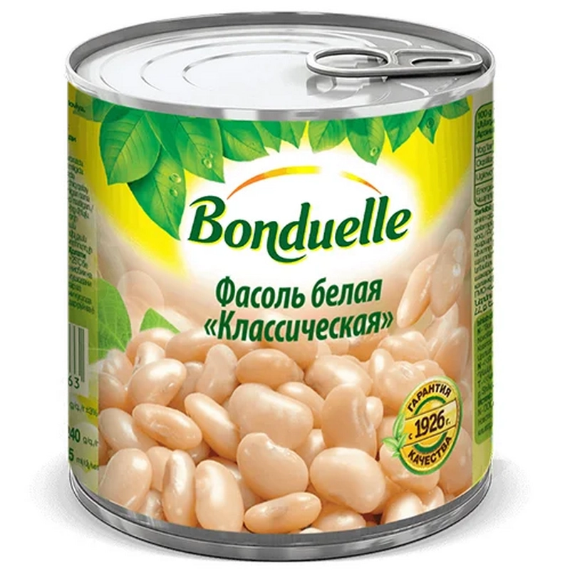Սպիտակ լոբի «Bonduelle» 400գր