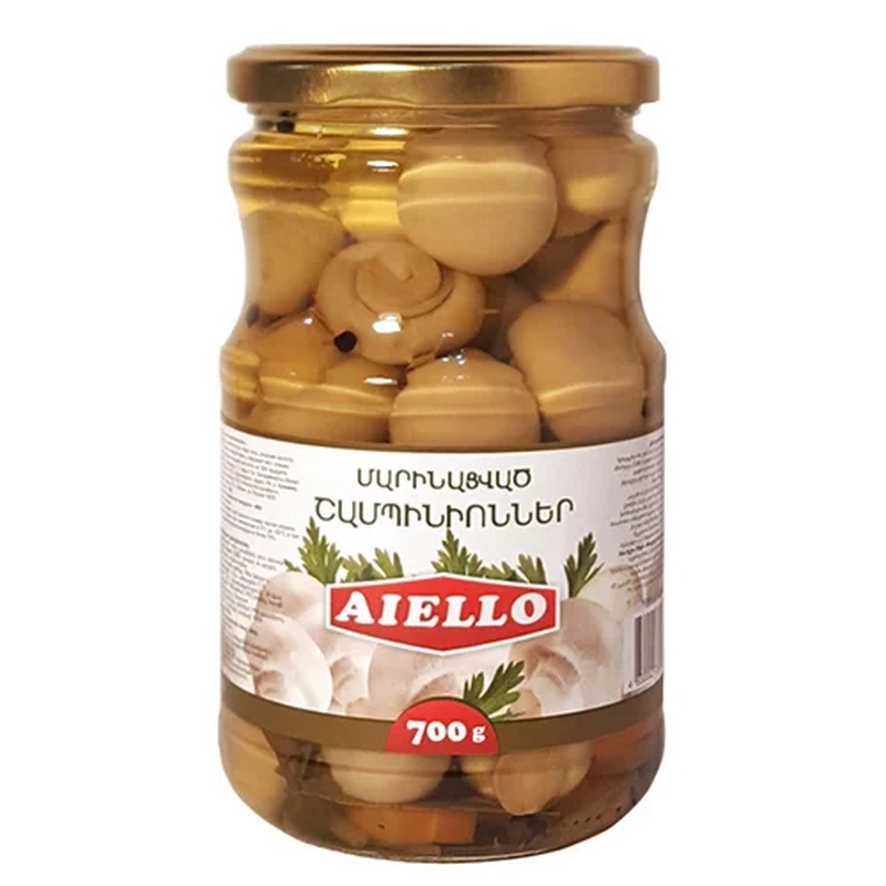 Շամպինիոն մարինացված «Aiello» 700գր