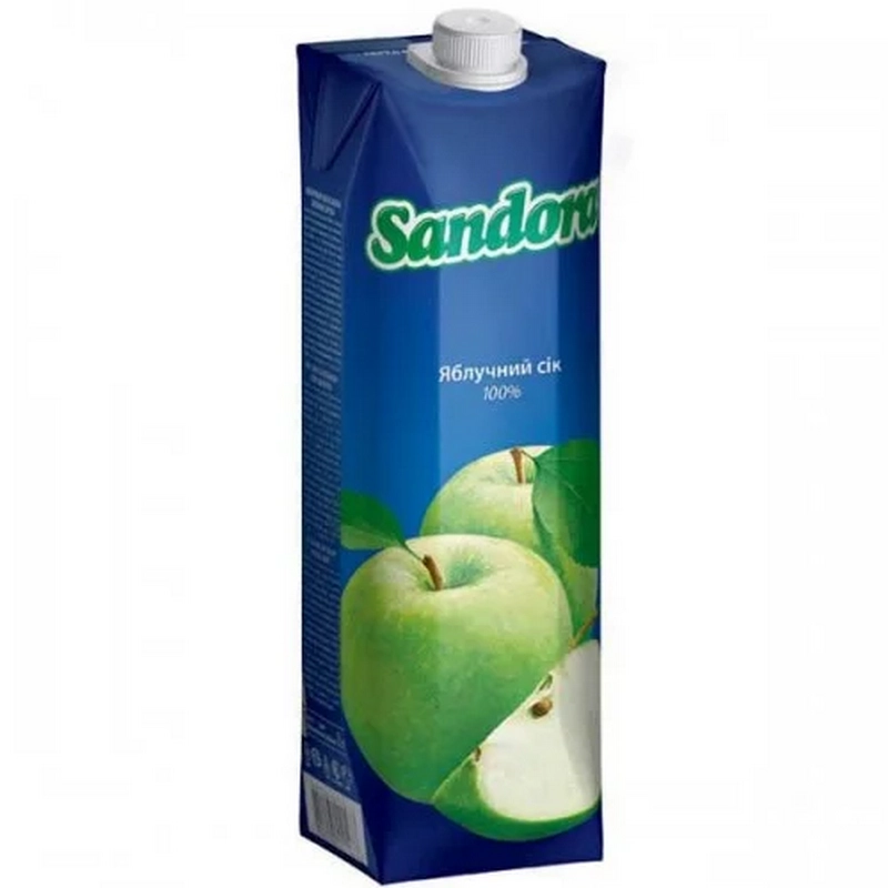 Հյութ «Sandora» 1լ կանաչ խնձոր