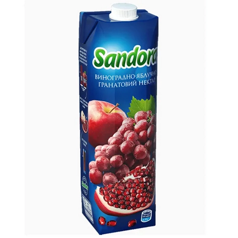 Հյութ «Sandora» 1լ խնձոր