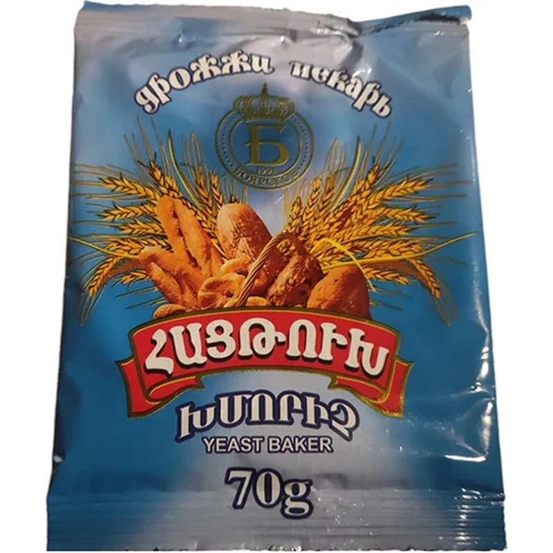Խմորիչ «Հացթուխ» 70գր