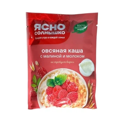 Շիլա «Ясно солнышко» 45գր ազնվամորի կաթով