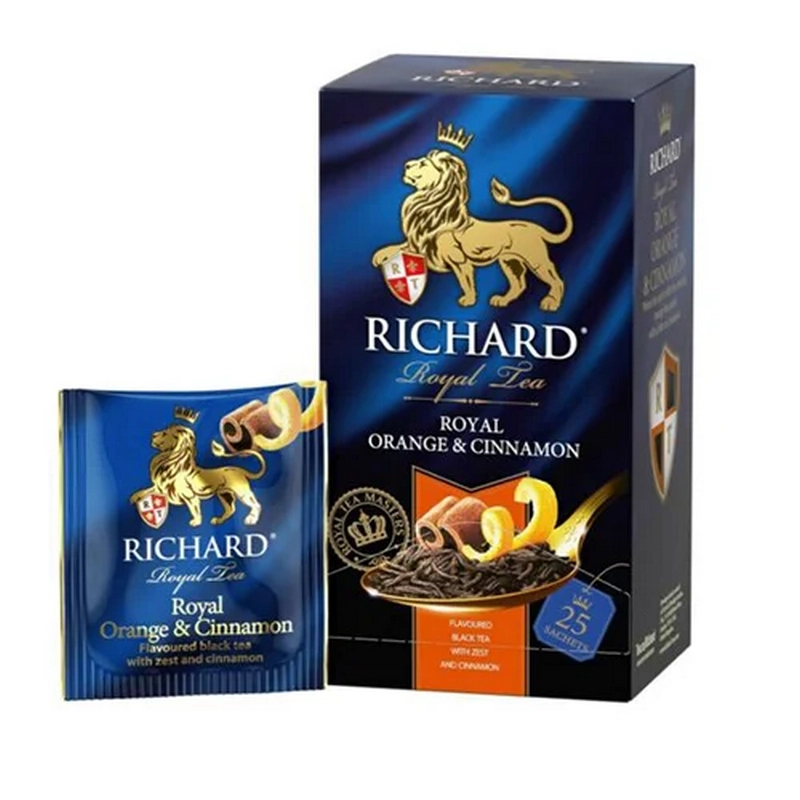 Թեյ «Richard» 25հ Orange&Cinnamon