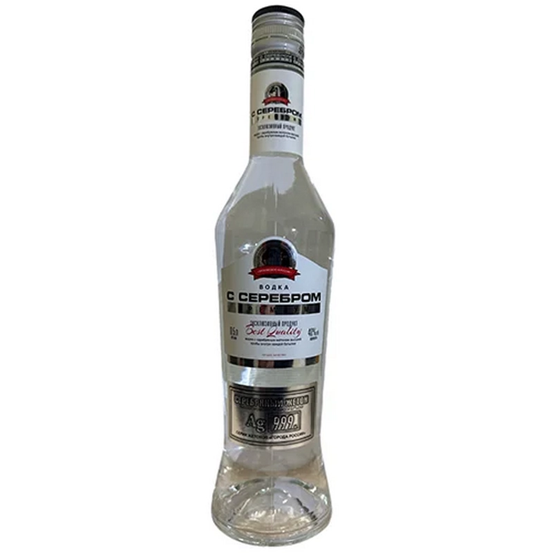 Օղի «С Серебром» 0.5լ Սպիտակ