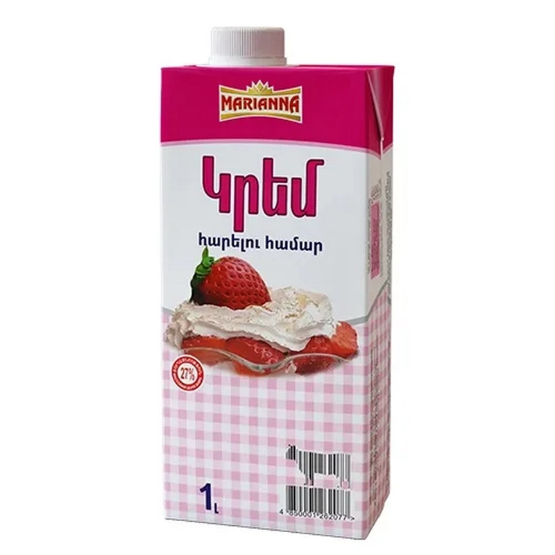 Կրեմ «Մարիաննա» հարելու համար 27% 1լ