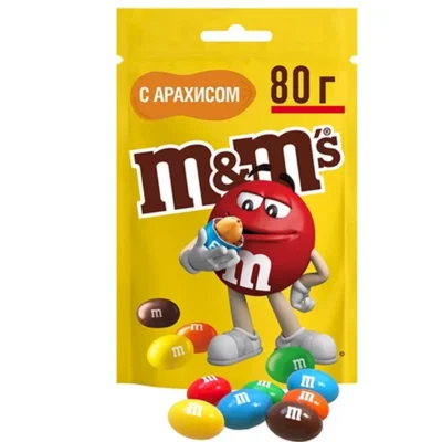 Դրաժե «M&M's» 80գր գետնանուշով