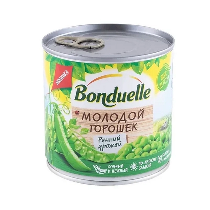 Կանաչ ոլոռ «Bonduelle» 425գր երիտասարդ