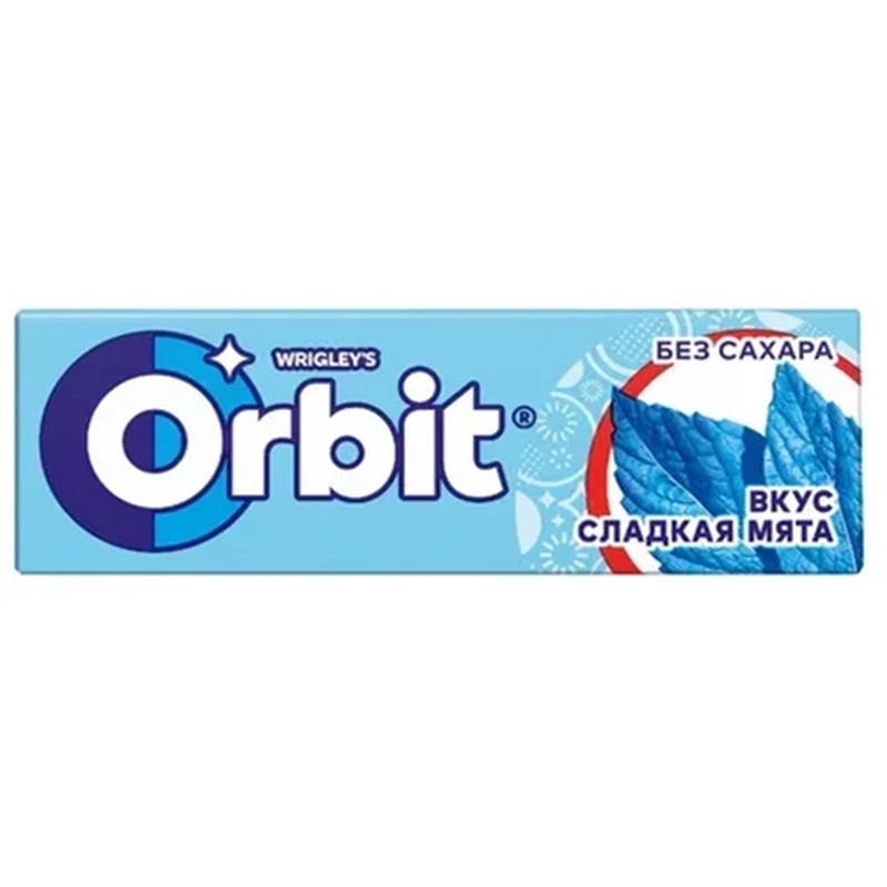 Մաստակ «Orbit» 13.6գր  Сладкая Мята