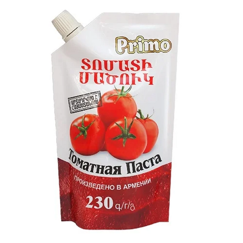 Տոմատի մածուկ «Primo» 230գր