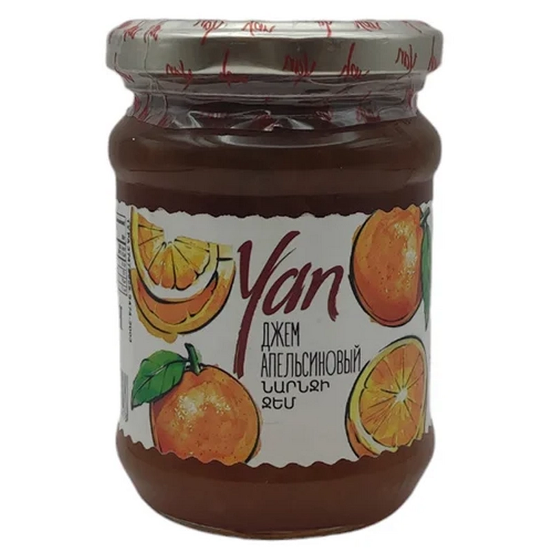 Ջեմ «Yan» 300գր նարինջ