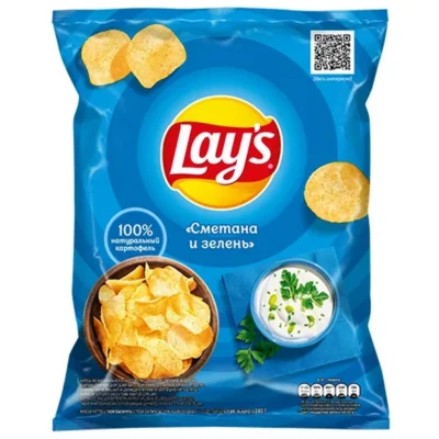Չիպս «Lay's» 140գր թթվասեր