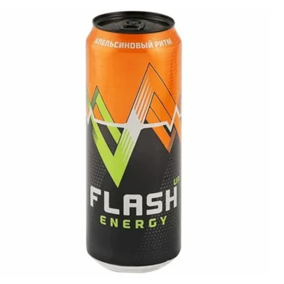 Էներգետիկ ըմպելիք «Flash» 450մլ energy նարինջ
