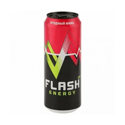 Էներգետիկ ըմպելիք «Flash» 450մլ energy հատապտղային