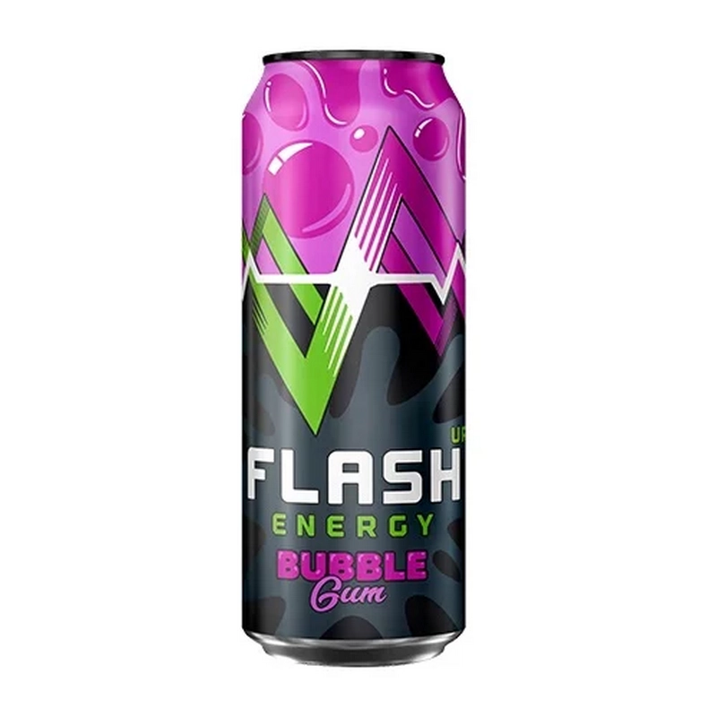 Էներգետիկ ըմպելիք «Flash» 450մլ Bubble Gum Էներգետիկ ըմպելիք «Flash» 450մլ Bubble Gum