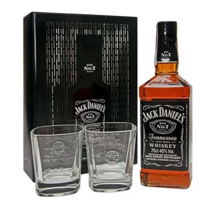 Վիսկի «Jack Daniel s» 0.7լ 2հ բաժակ