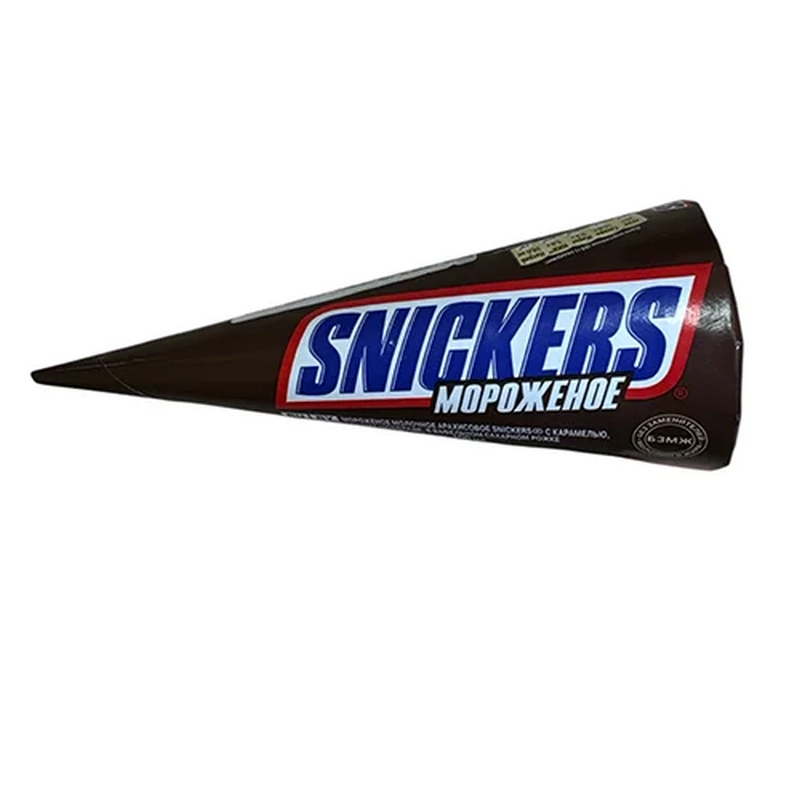 Պաղպաղակ «Snickers» 69գր կոն