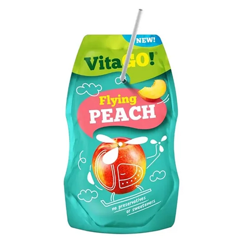 Բնական հյութ «Vita GO!» 200մլ «Peach»