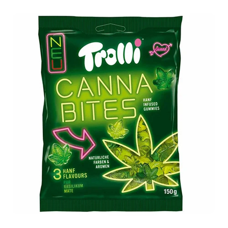 Ժելե «Trolli» 150գր «Canna Bites»