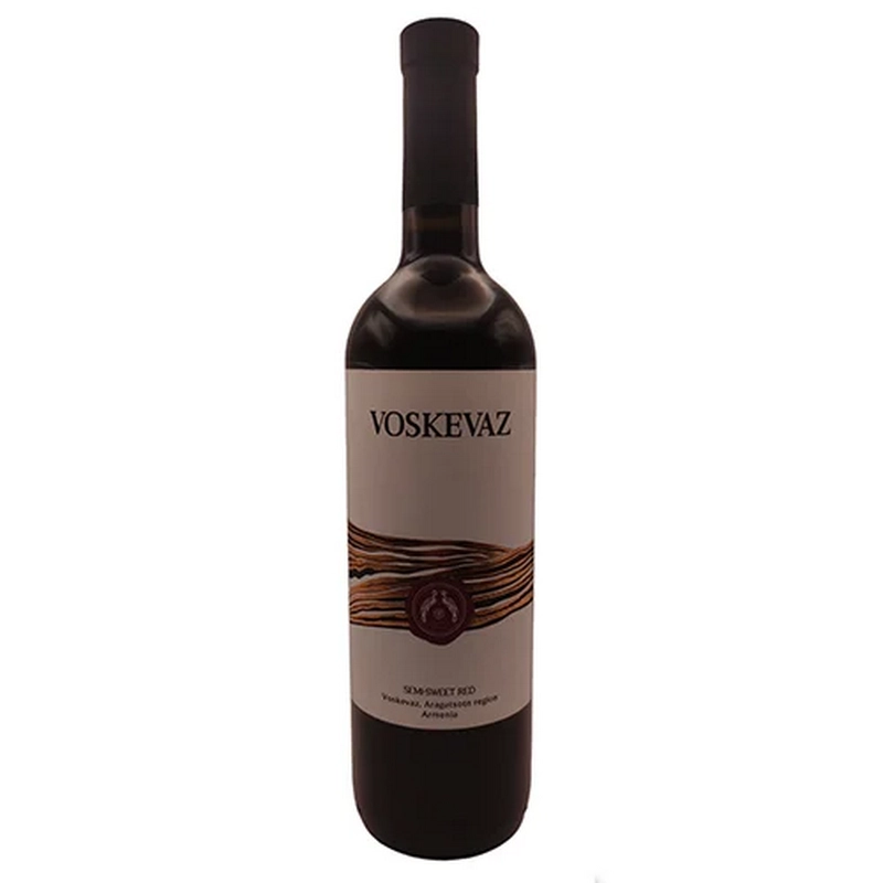 Գինի «Voskevaz» 750մլ կարմիր կիսաքաղցր