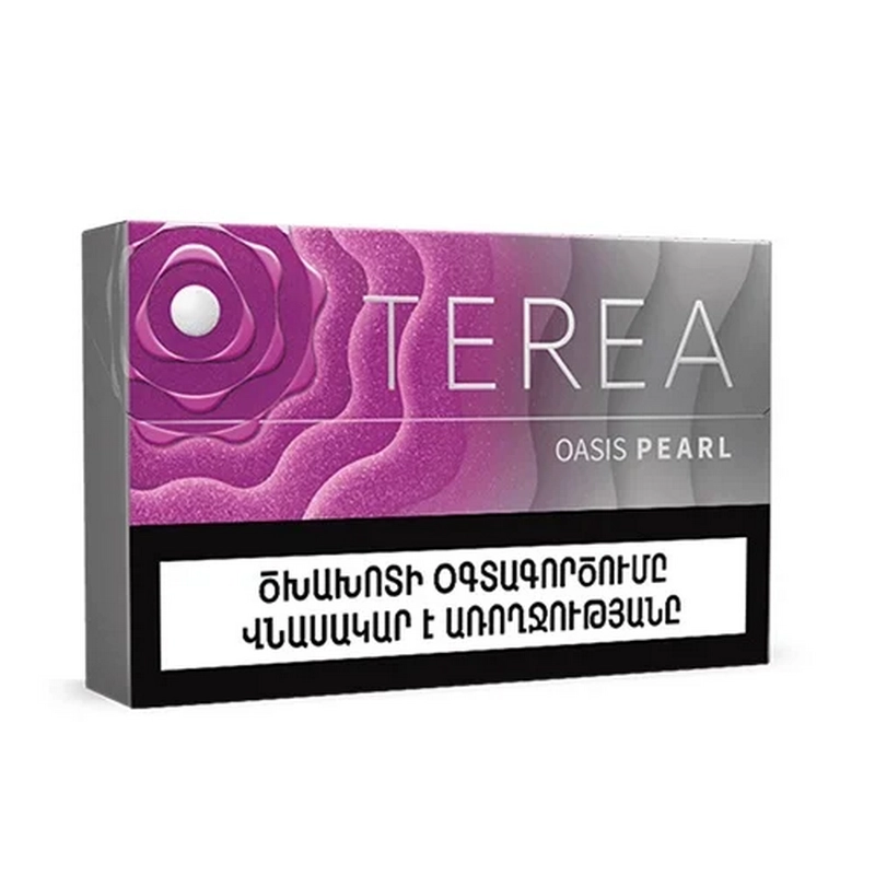 Տաքացվող ծխախոտի գլանակներ «TEREA» Oasis Pearl