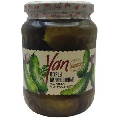 Մարինացված վարունգ «Yan» 700գր