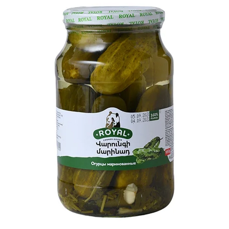 Վարունգի մարինադ «Royal» 950գր