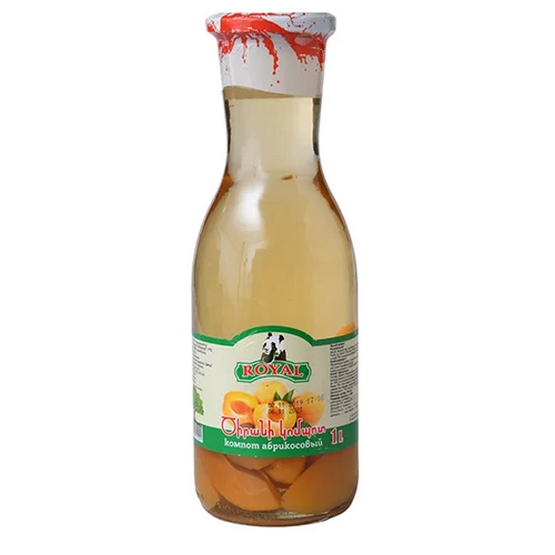 Կոմպոտ «Royal» 1լ ծիրանի