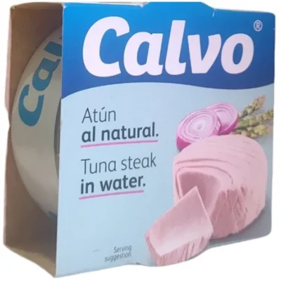 Պահածոյացված թունա ձուկ «Calvo» 160գր իր հյութի մեջ