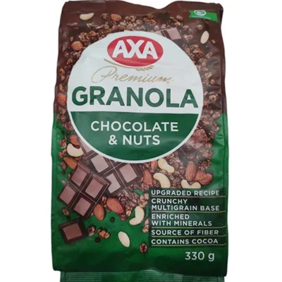 Մյուսլի «Axa» 330գր Chocolate & Nuts
