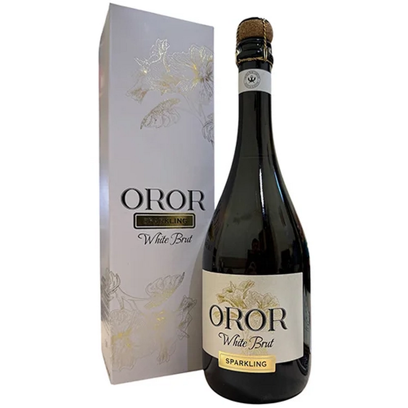 Խաղուն Գինի «OROR» 750մլ White Brut