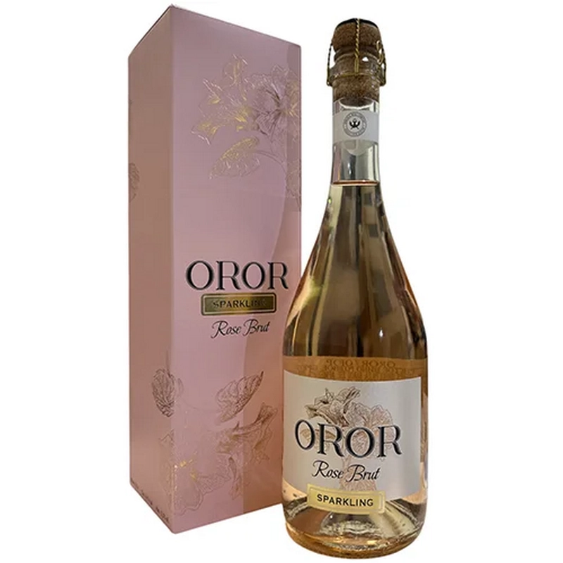 Խաղուն Գինի «OROR» 750մլ Rose Brut