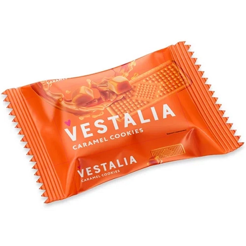 Թխվածքաբլիթ «Vestalia» 120գր կարամելային